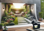 small garden space transformation