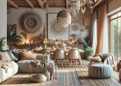 modern bohemian home decor secrets