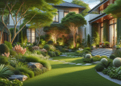 low maintenance garden curb appeal